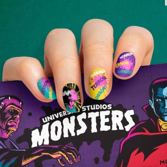 MoYou London Monsters 06 special edition nail art stamping plate new - Picture 3 of 5